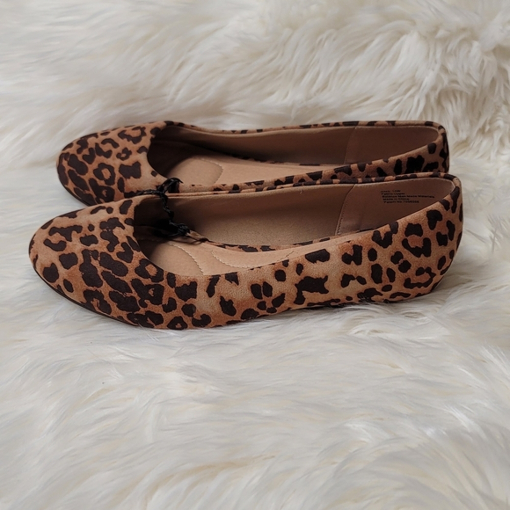 Lane Bryant Leopard Print Flats